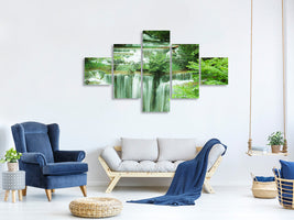 5-piece-canvas-print-7-levels-in-thailand