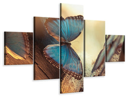 5-piece-canvas-print-butterflies