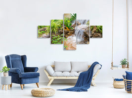 5-piece-canvas-print-garden-of-eden