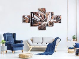 5-piece-canvas-print-graffiti-wall