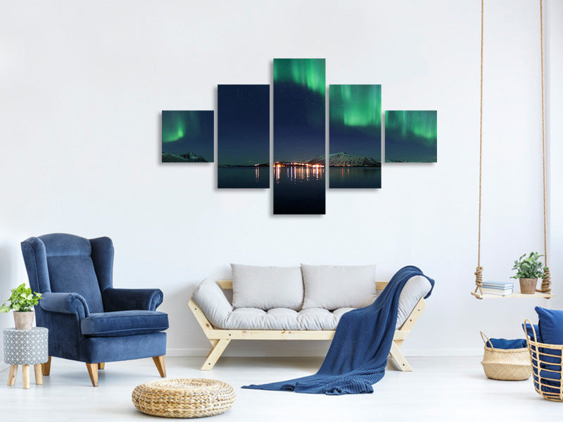 5-piece-canvas-print-magical-night