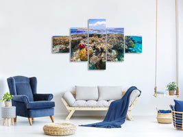 5-piece-canvas-print-mayotte-the-reef