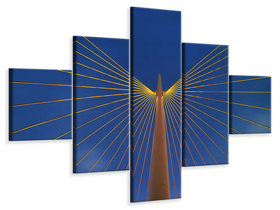 5-piece-canvas-print-metal-angel