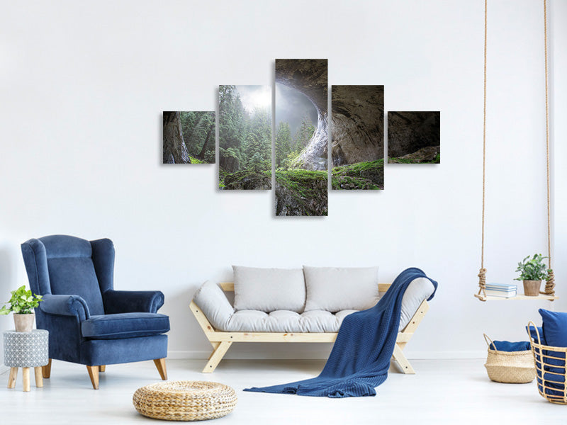 5-piece-canvas-print-peek-to-heaven