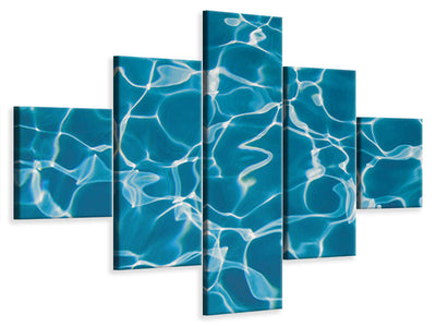 5-piece-canvas-print-pool