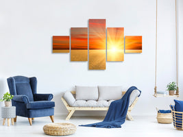 5-piece-canvas-print-the-sunset-ii