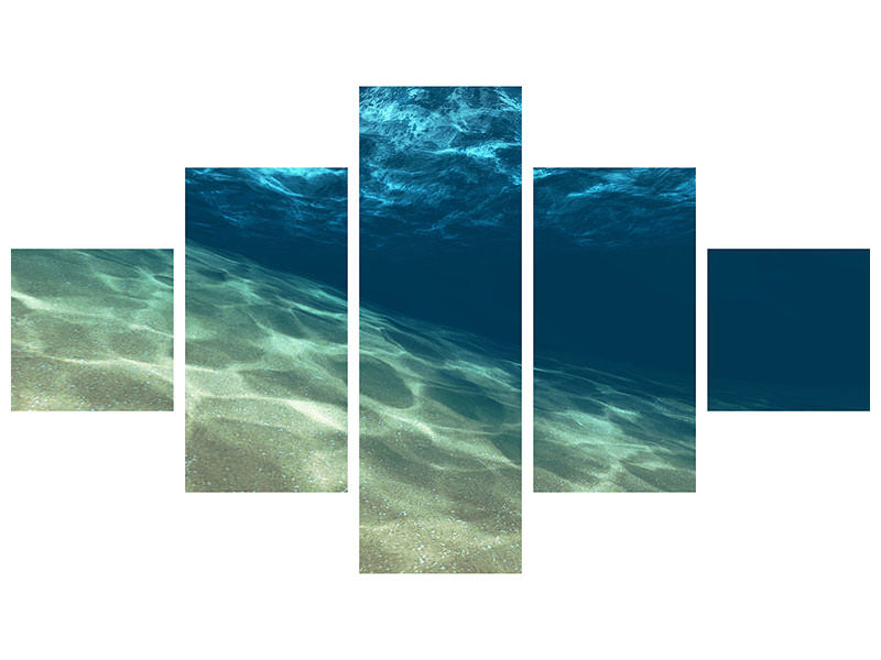 5-piece-canvas-print-under-the-water