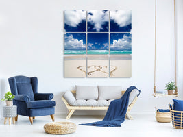 9-piece-canvas-print-beach-love-s