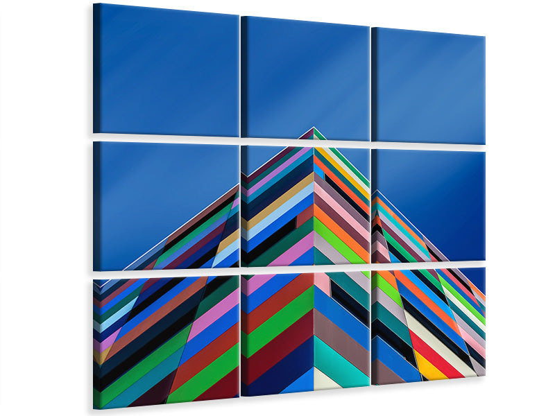 9-piece-canvas-print-color-pyramid