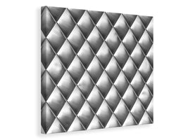 canvas-print-3d-lozenges-silver-grey