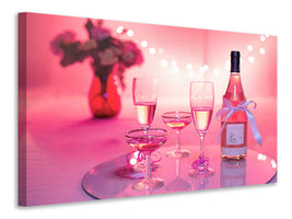 canvas-print-cheers-in-pink-red