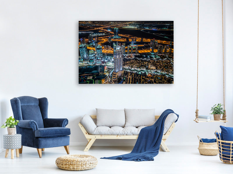 canvas-print-dubai-night