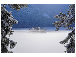 canvas-print-fog-over-frozen-lake