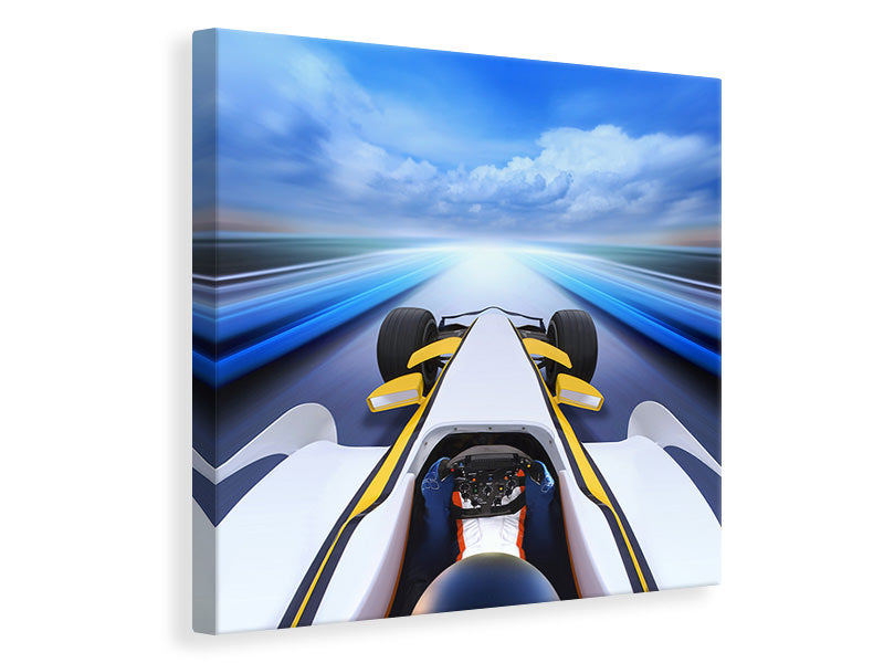 canvas-print-in-racecar