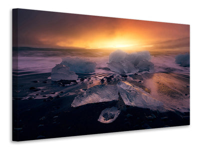 canvas-print-jokulsarlonas-sunrise-ii