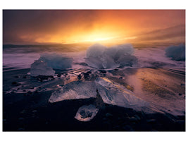 canvas-print-jokulsarlonas-sunrise-ii