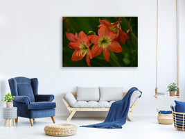 canvas-print-lilies-in-orange