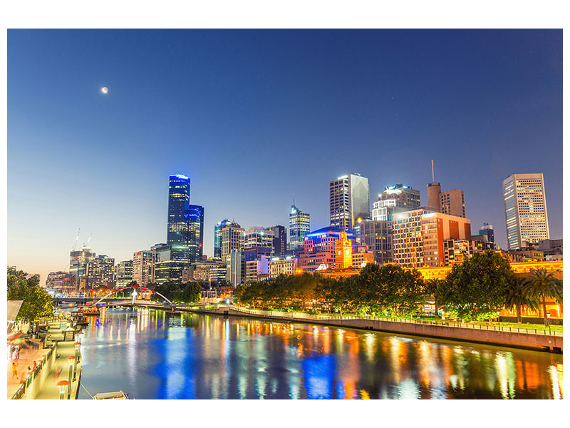 canvas-print-skyline-sydney-at-dusk