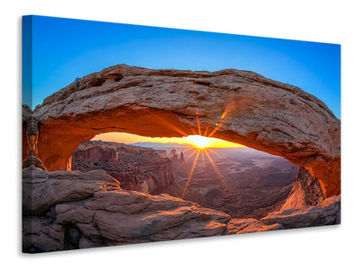 canvas-print-sunset-at-mesa-arch