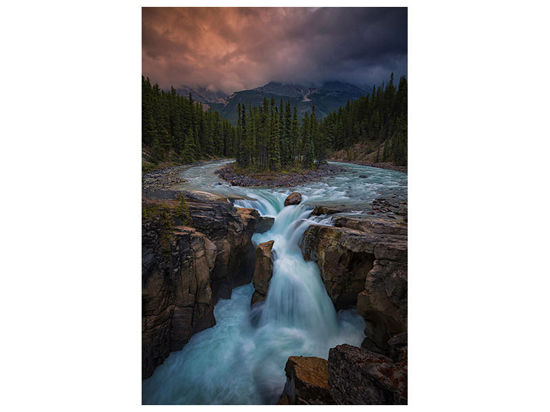 canvas-print-sunwapta-falls