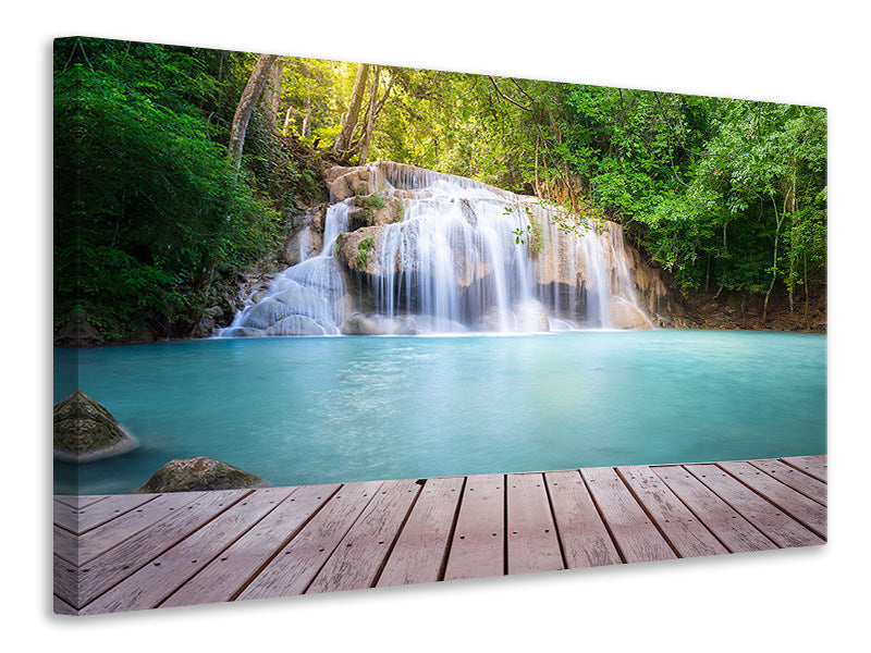 canvas-print-terrace-at-the-waterfall