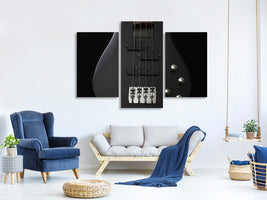 modern-3-piece-canvas-print-guitar-in-black