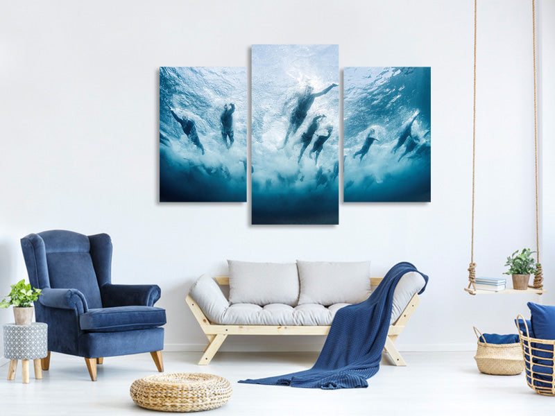 modern-3-piece-canvas-print-swim