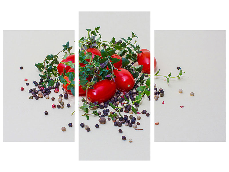 modern-3-piece-canvas-print-tomatoes-and-thyme