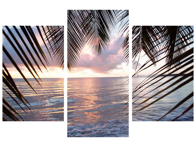 modern-3-piece-canvas-print-under-palm-leaves