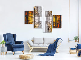 modern-4-piece-canvas-print-2-imposing-skyscrapers