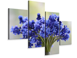 modern-4-piece-canvas-print-a-bouquet-of-flowers