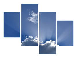 modern-4-piece-canvas-print-a-clouds-picture