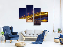 modern-4-piece-canvas-print-a-view-of-budapest