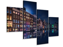 modern-4-piece-canvas-print-amsterdam-windows-colors