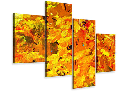 modern-4-piece-canvas-print-autumn-leaves-ii