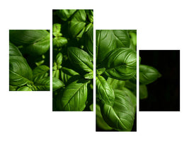 modern-4-piece-canvas-print-basil-in-xl