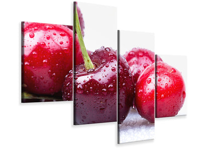 modern-4-piece-canvas-print-cherries