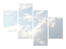 modern-4-piece-canvas-print-clouds-in-the-light