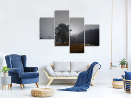 modern-4-piece-canvas-print-foggy-memory-of-the-past