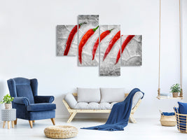 modern-4-piece-canvas-print-frozen-fire