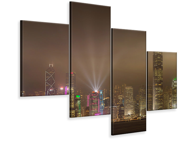 modern-4-piece-canvas-print-hong-kong-island