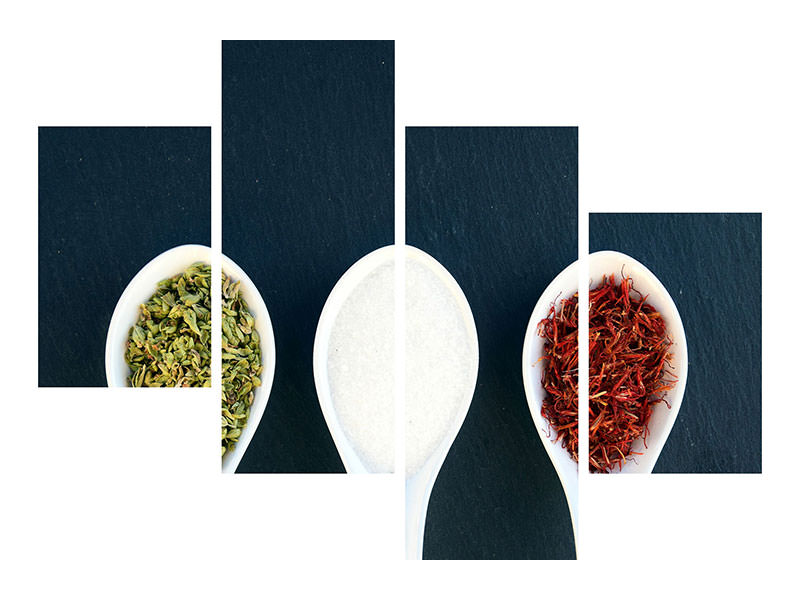 modern-4-piece-canvas-print-italian-spices-in-the-spoon