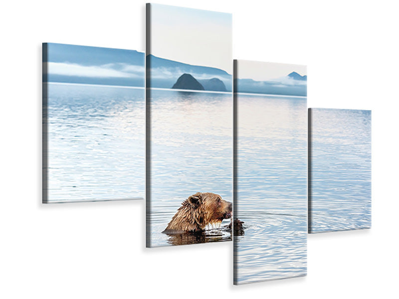 modern-4-piece-canvas-print-kurile-lake