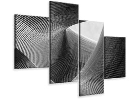 modern-4-piece-canvas-print-lines-ii