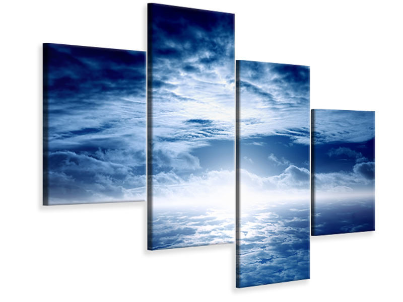 modern-4-piece-canvas-print-mystic-sky