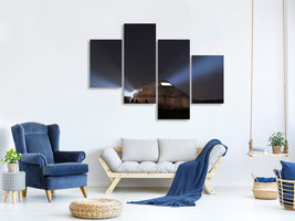 modern-4-piece-canvas-print-plane-wreck