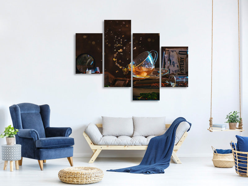 modern-4-piece-canvas-print-poltergeist-tea