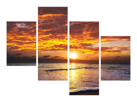 modern-4-piece-canvas-print-relaxation-by-the-sea