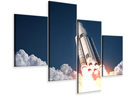 modern-4-piece-canvas-print-rocket-start