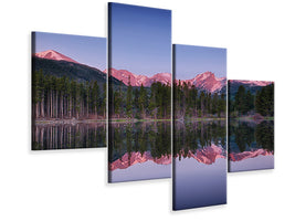 modern-4-piece-canvas-print-sprague-lake-rocky-mountains